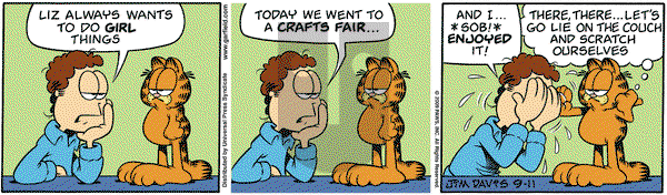 Garfield on Friday September 11, 2009 Comic Strip