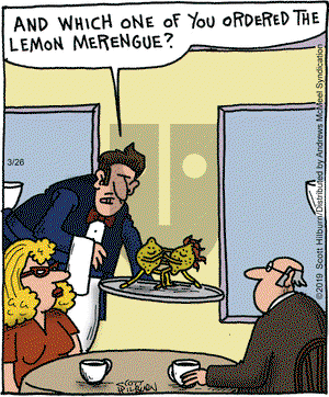 The Argyle Sweater on Tuesday March 26, 2019 Comic Strip