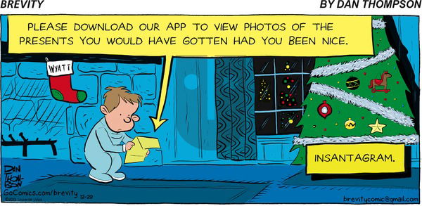 Brevity on Sunday December 29, 2013 Comic Strip