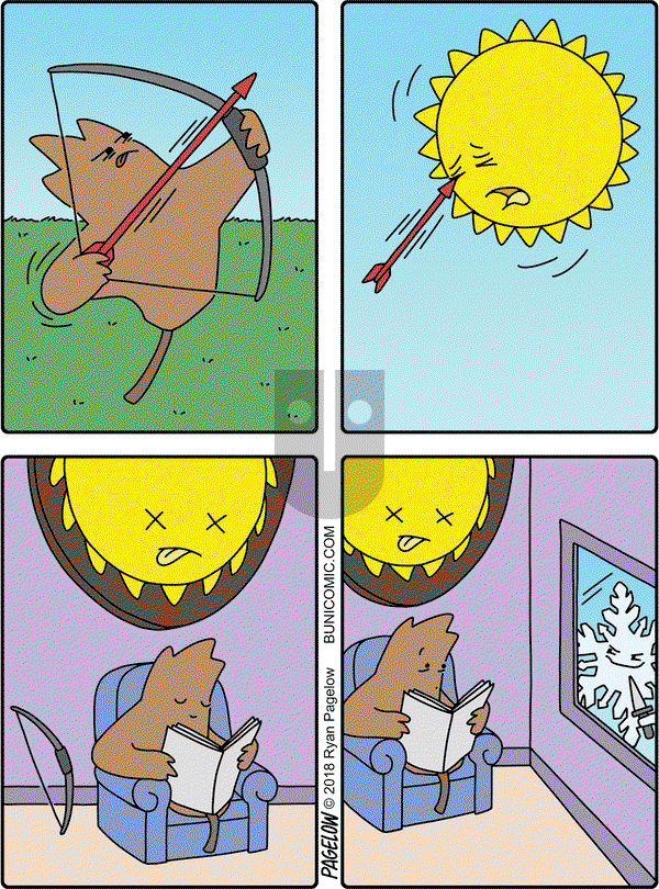 Buni on Monday October 15, 2018 Comic Strip