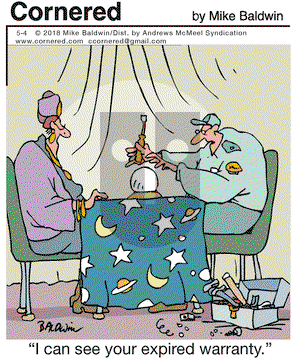 Cornered on Friday May 4, 2018 Comic Strip