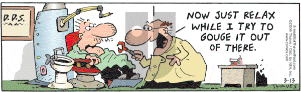 Frank and Ernest - Monday March 13, 2006 Comic Strip