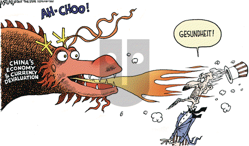 Robert Ariail on Thursday August 20, 2015 Comic Strip