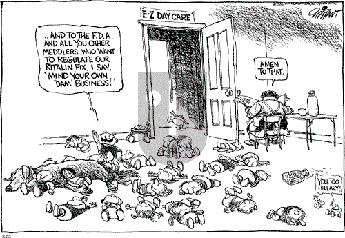 Pat Oliphant on Thursday March 23, 2000 Comic Strip