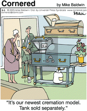 Cornered on Monday September 5, 2005 Comic Strip