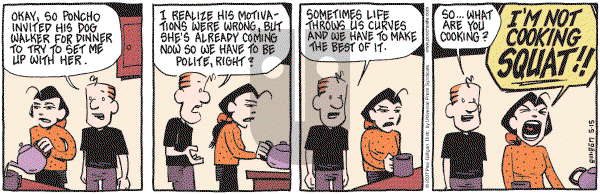 Pooch Cafe on Tuesday May 15, 2007 Comic Strip