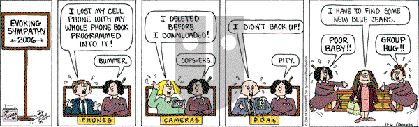 Cathy Classics on Monday November 6, 2006 Comic Strip