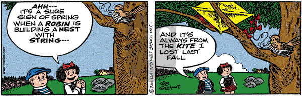 Nancy on Monday May 2, 2011 Comic Strip