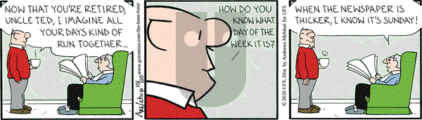 The Born Loser on Tuesday October 20, 2020 Comic Strip