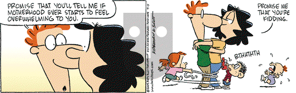 Baby Blues on Saturday September 5, 2009 Comic Strip