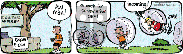JumpStart on Friday July 6, 2018 Comic Strip