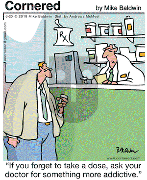 Cornered on Wednesday June 20, 2018 Comic Strip
