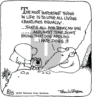 Ziggy on Tuesday August 15, 1972 Comic Strip