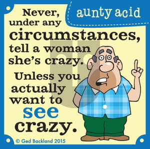 Aunty Acid on Friday June 5, 2015 Comic Strip
