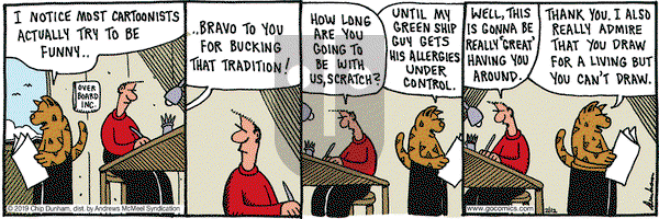 Overboard on Tuesday February 12, 2019 Comic Strip