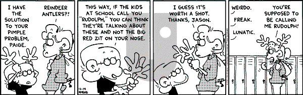 FoxTrot on Friday December 14, 2001 Comic Strip