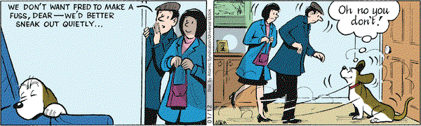 Fred Basset on Tuesday January 12, 2010 Comic Strip