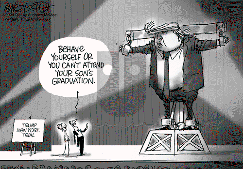 Mike Lester on Wednesday April 17, 2024 Comic Strip