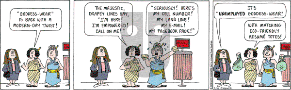 Cathy Classics - Tuesday March 31, 2009 Comic Strip
