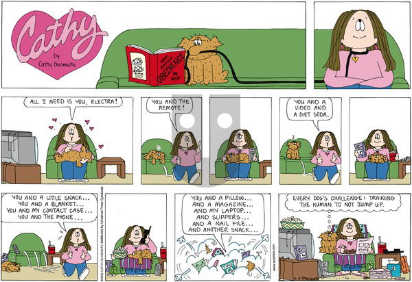 Cathy Classics on Sunday June 2, 2002 Comic Strip