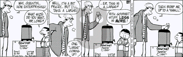 Mr. Lowe on Sunday February 2, 2025 Comic Strip