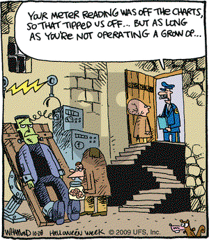 Reality Check on Wednesday October 28, 2009 Comic Strip