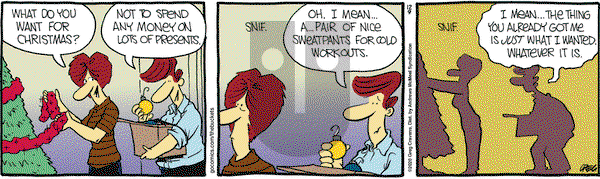 The Buckets on Wednesday December 9, 2020 Comic Strip