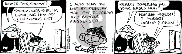 Lola on Wednesday December 19, 2001 Comic Strip