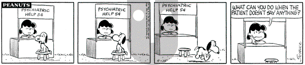 Peanuts on Friday September 15, 1961 Comic Strip