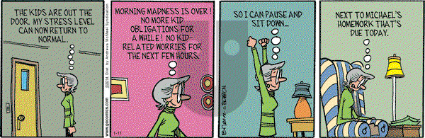 Grand Avenue on Friday January 11, 2019 Comic Strip