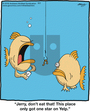 In the Bleachers on Monday September 2, 2019 Comic Strip