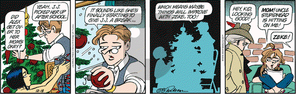 Doonesbury - Monday December 18, 2000 Comic Strip
