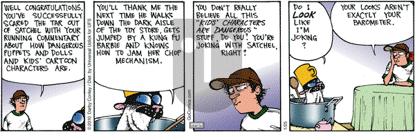 Get Fuzzy on Friday January 25, 2013 Comic Strip