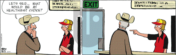 Lucky Cow on Friday May 16, 2025 Comic Strip