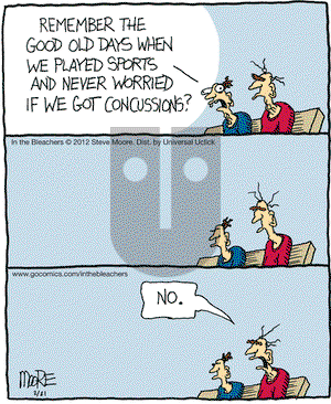 In the Bleachers - Tuesday February 21, 2012 Comic Strip