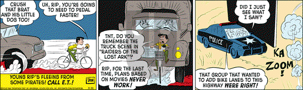 Rip Haywire on Thursday March 31, 2016 Comic Strip