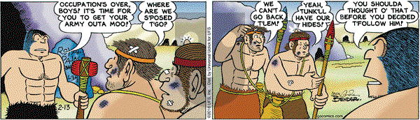 Alley Oop on Saturday February 13, 2016 Comic Strip