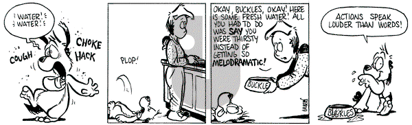 Buckles - Saturday December 7, 2024 Comic Strip