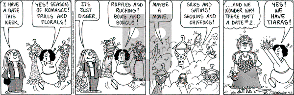 Cathy Classics on Wednesday April 2, 2025 Comic Strip