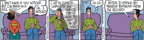 Rose is Rose on Wednesday September 10, 2014 Comic Strip