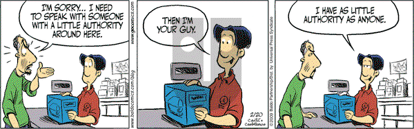 Baldo on Friday February 20, 2009 Comic Strip