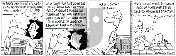 Baby Blues - Thursday December 19, 1996 Comic Strip
