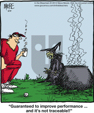 In the Bleachers on Wednesday June 20, 2012 Comic Strip