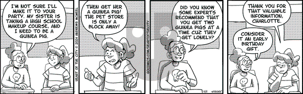 Heart of the City on Thursday August 8, 2024 Comic Strip
