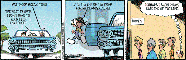 Grand Avenue on Tuesday April 7, 2009 Comic Strip