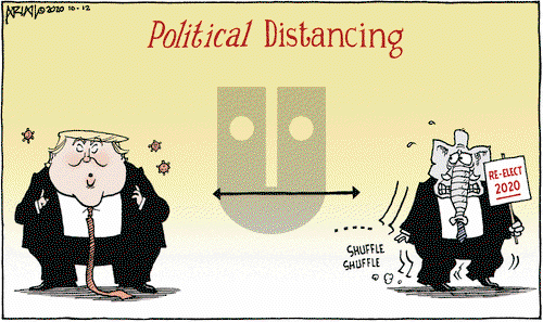 Robert Ariail on Monday October 12, 2020 Comic Strip