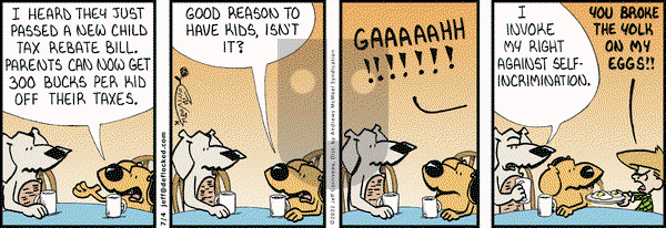 DeFlocked - Monday July 4, 2022 Comic Strip