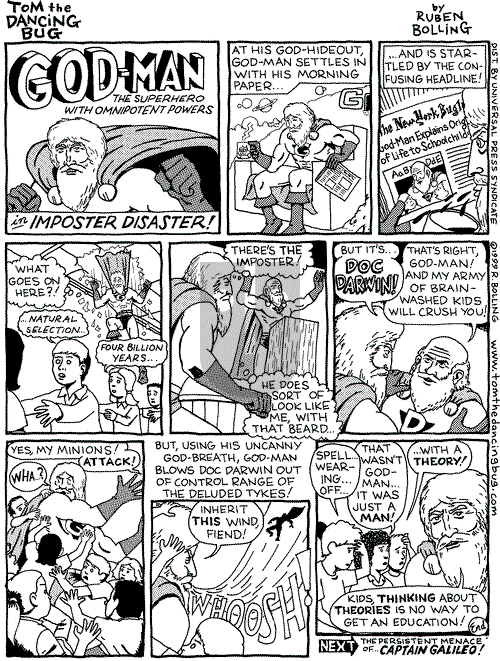 Tom the Dancing Bug on Saturday August 28, 1999 Comic Strip