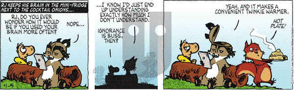 Over the Hedge on Wednesday April 5, 2017 Comic Strip