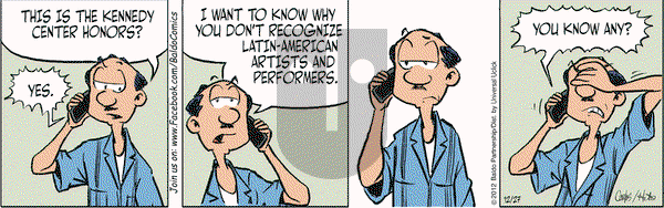 Baldo on Thursday December 27, 2012 Comic Strip